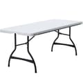 Miniatyrbillede 1 af 8: Lifetime Klapbord 182x76x74.5 Cm Hvid