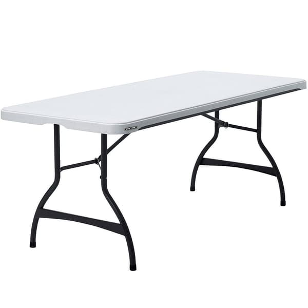 Lifetime Klapbord 182x76x74.5 Cm Hvid