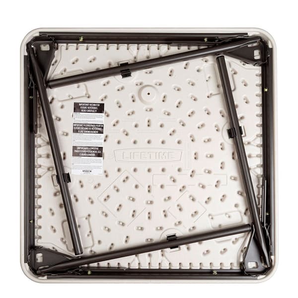Lifetime Barnfällbart Bord 61x61x53.5 Cm Beige
