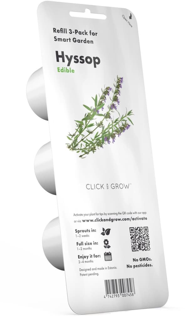 Click & Grow Smart Garden refill Hyssop 3pcs