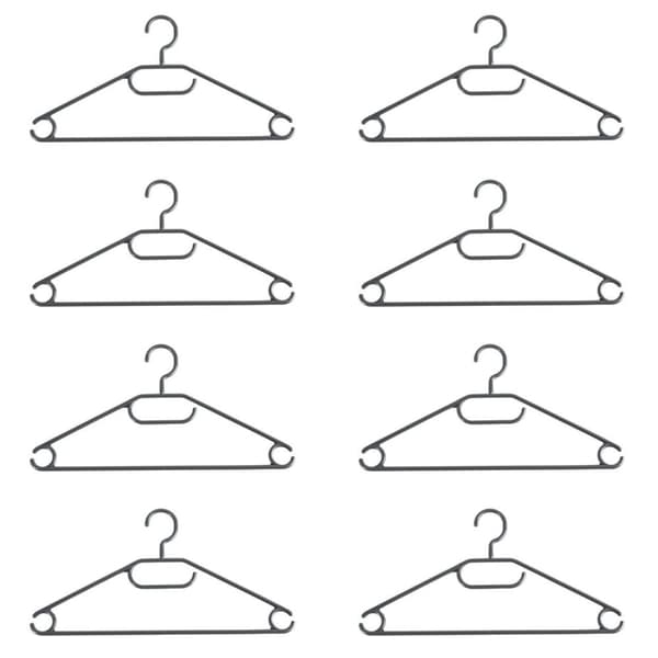 Beldray LA072684FEU7 Eco Recycled Hangers Black