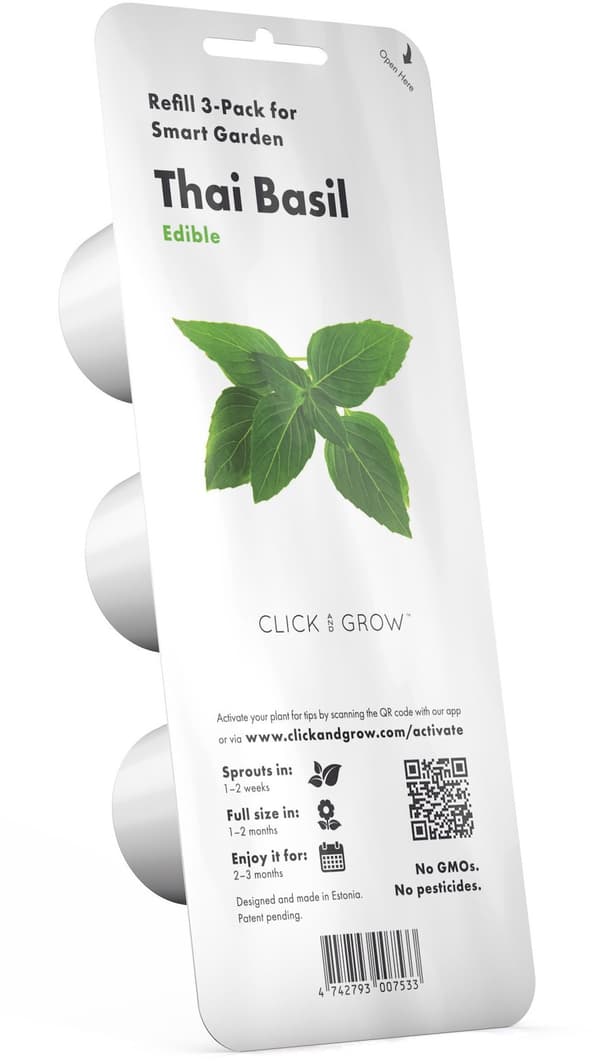 Click & Grow Smart Garden refill Thai Basil 3pcs