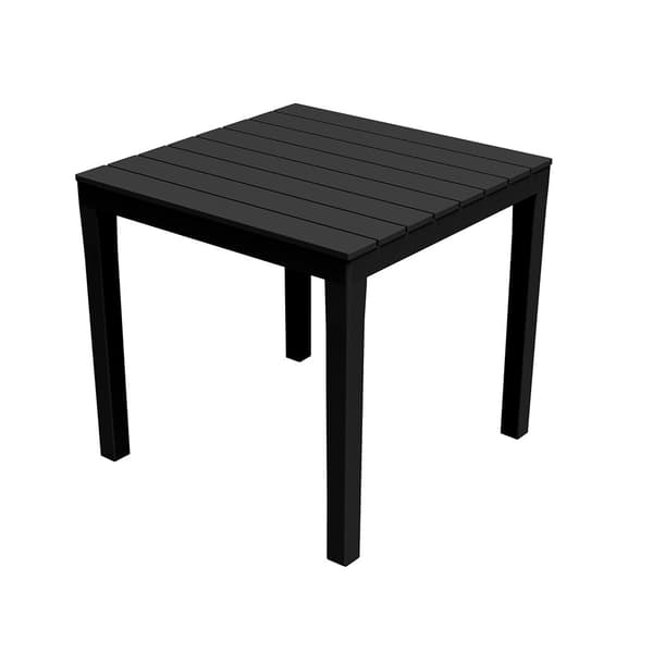 Ipae Pro Garden Fyrkantigt Bord 78x78x72 Cm Svart