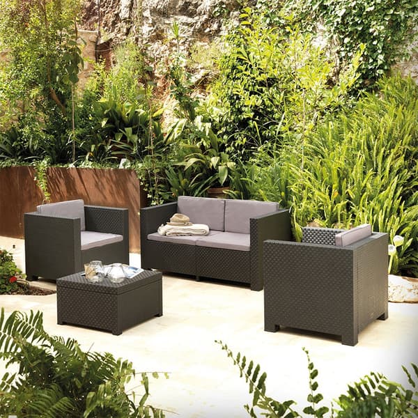 Sp Berner Soffa Diva 3 Enheter Silver
