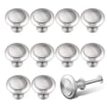 Miniatyrbild 1 av 3: Knoppar till luckor och lådor - 27mm 10-pack Rostfritt stål