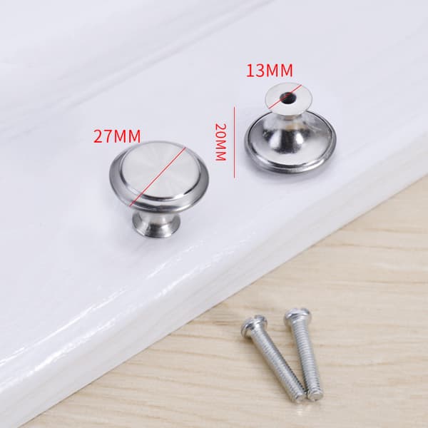Nupit kaapeille ja laatikoille - 27mm 10 kpl Ruostumatonta terästä