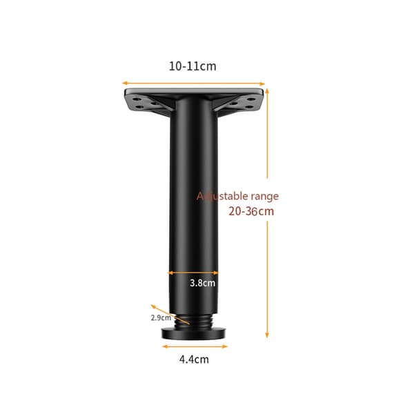 Säädettävä huonekalujalka 20-36cm
