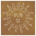 Pikkukuva 4 / 8: Puutarhaseinäkoriste 55x55 cm corten teräs aurinkokuvio