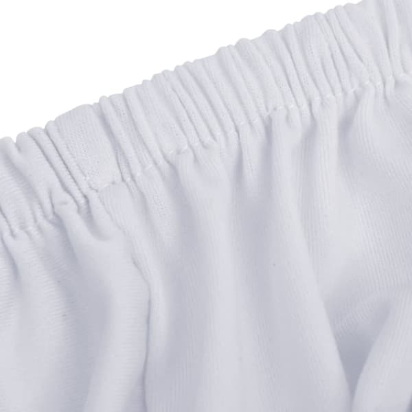 Sofföverdrag med stretch vit polyesterjersey