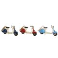 Miniatyrbillede 1 af 4: Dekorativ figur Home ESPRIT Motorcykel (3 enheder)