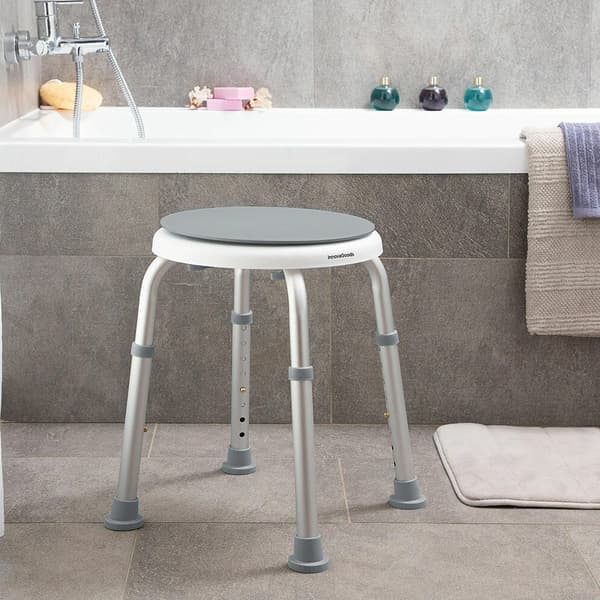 Innovagoods Justerbar badpall med roterbar sits