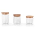 Miniatyrbillede 1 af 2: DEKORATIVE GLAS FLER (01) 30 X 16 X 10 CM TRANSPARANT