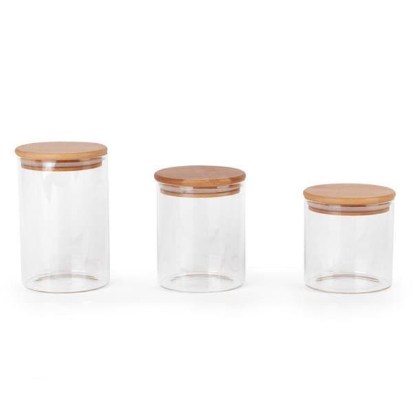 DEKORATIVE GLAS FLER (01) 30 X 16 X 10 CM TRANSPARANT