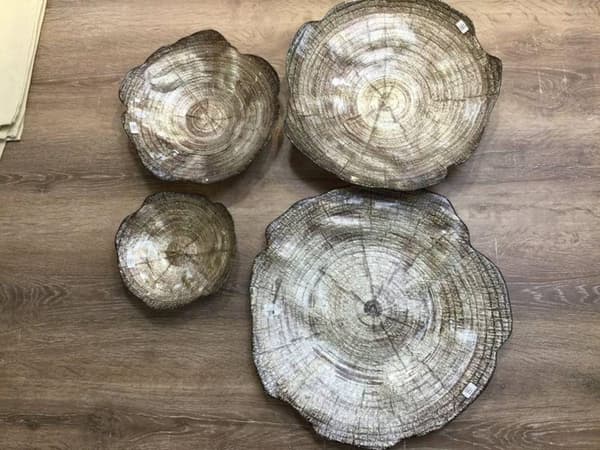 KORISTEELLINEN LASIKULLO DEMI (02) FI 39 X 8 CM RUSKEA