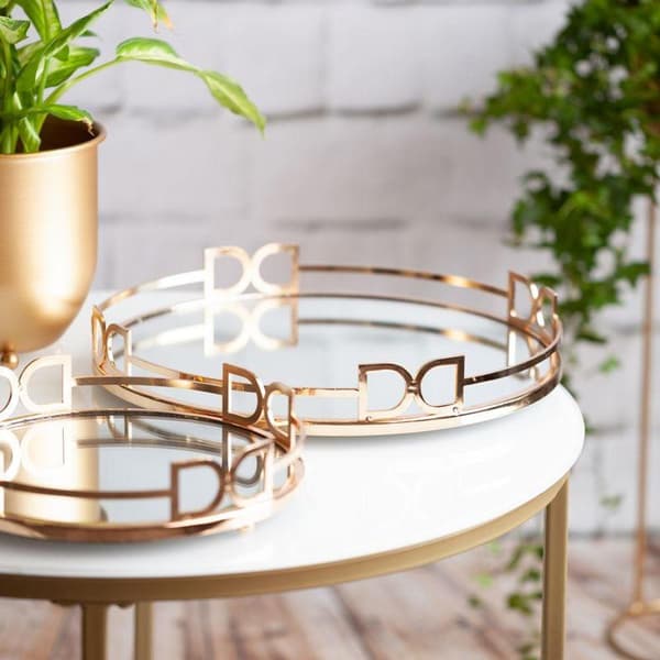KERAMISK FI 25 X 6 CM GULD