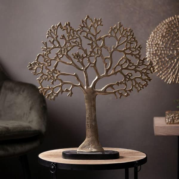 DEKORATIV PLADE KAREN (01) 46 X 25 X 4 CM GULD