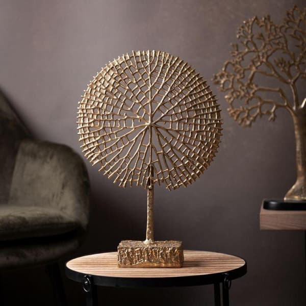 DEKORATIV PLADE KAREN (01) 46 X 25 X 4 CM GULD