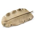 Miniatyrbillede 1 af 3: DEKORATIV PLADE KAREN (01) 46 X 25 X 4 CM GULD