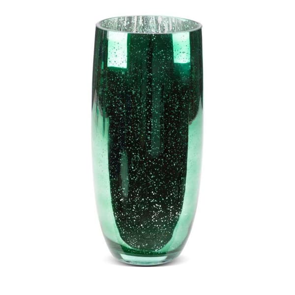 DEKORATIV GLASVASE MOLLY FI 16 X 38 CM GRØN