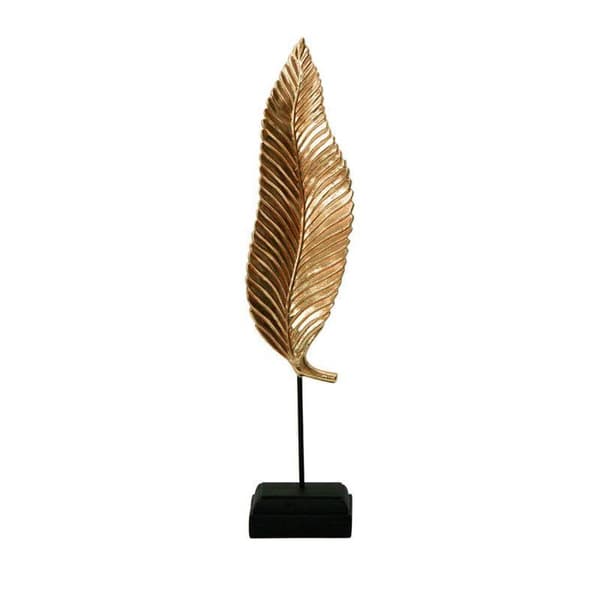 DEKORATIV FIGUR FEMI (18) 13 X 8 X 56 CM GULD
