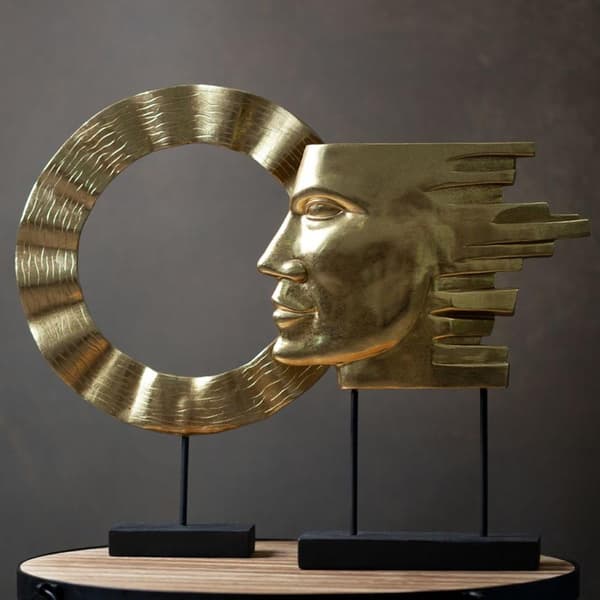 DEKORATIV FIGUR KALI 30 X 7 X 40 CM GULD