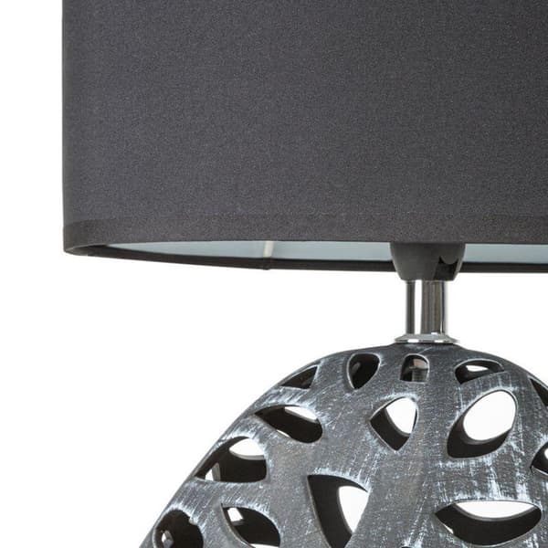 DEKORATIV LAMPA DAKOTA (1) 25 X 16 X 40 CM SVART