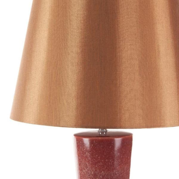DEKORATIV LAMPA ELDA (01) FI 35 X 75 CM TEGELRÖTT