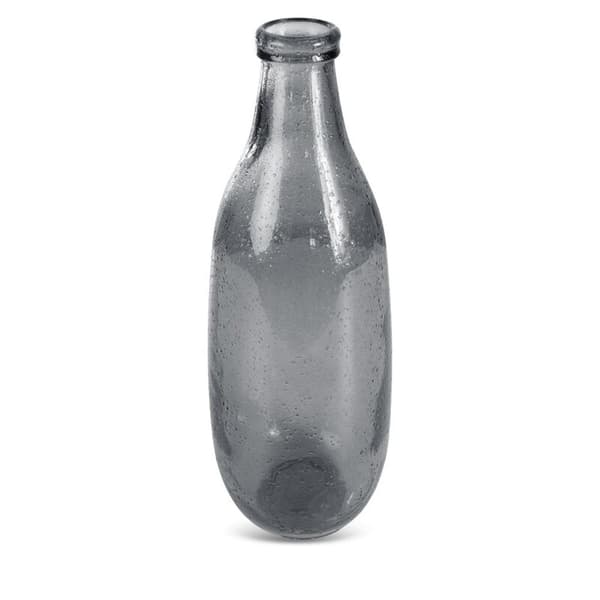 DEKORATIV GLASVAS LILY FI 15 X 40 CM GRÅ