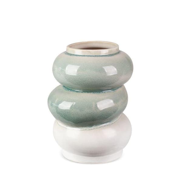 DEKORATIV VASE LIANA (04) 21 X 19 X 26 CM CREME