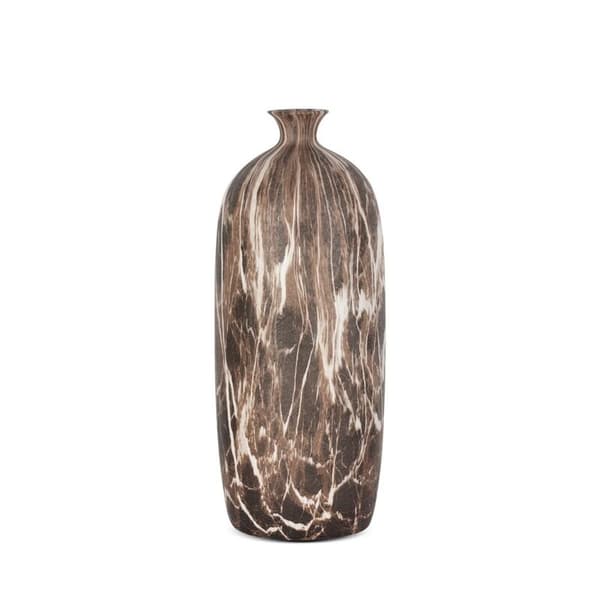DEKORATIV VAS MARIKA (03) 13 X 13 X 42 CM BRUNN