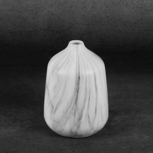 MIJA DEKORATIV VASE (02) 15 X 15 X 33 CM CREME