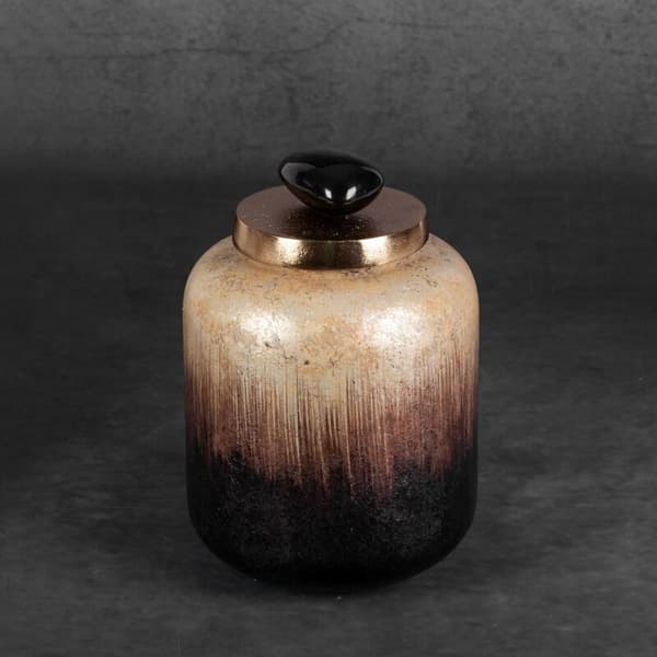 DEKORATIV GLAS FIGUR GALA (02) FI 14 X 23 CM BRUN