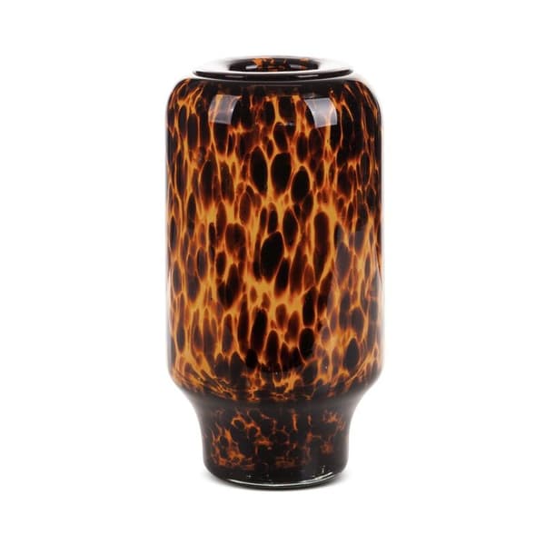 DEKORATIV GLASVAS LANA FI 16 X 31 CM SVART