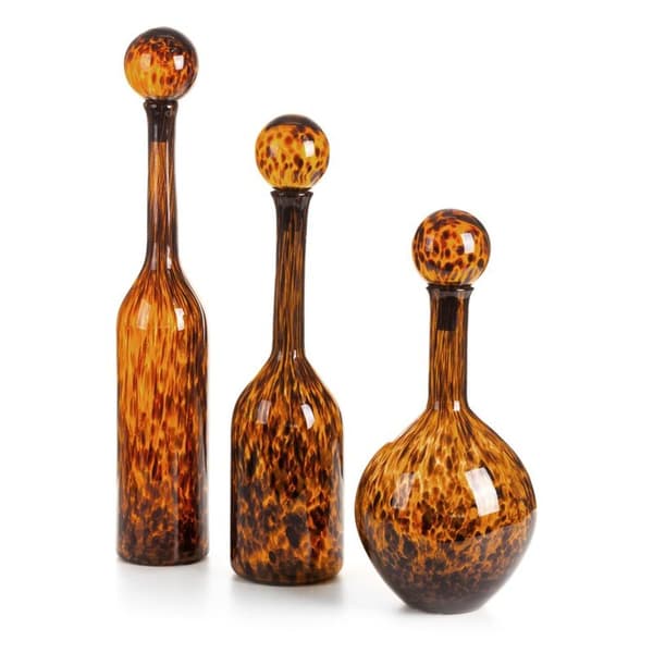DEKORATIV GLASVASE ISLA FI 12 X 70 CM ORANGE