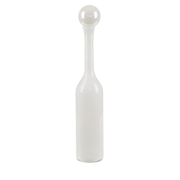 DEKORATIV GLASVAS ISLA FI 12 X 70 CM VIT