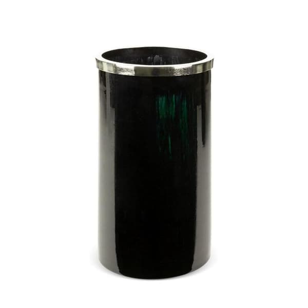 DEKORATIV GLASVAS CAPRI (03) FI 19 X 33 CM SVART