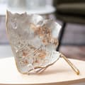 Miniatyrbillede 3 af 4: DEKORATIV PLADE DONATO (01) 40 X 30 X 11 CM HVID
