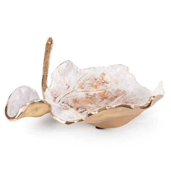DEKORATIV PLADE DONATO (01) 40 X 30 X 11 CM HVID