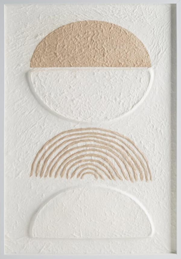 BILLEDE 600 40 X 60 CM HVID