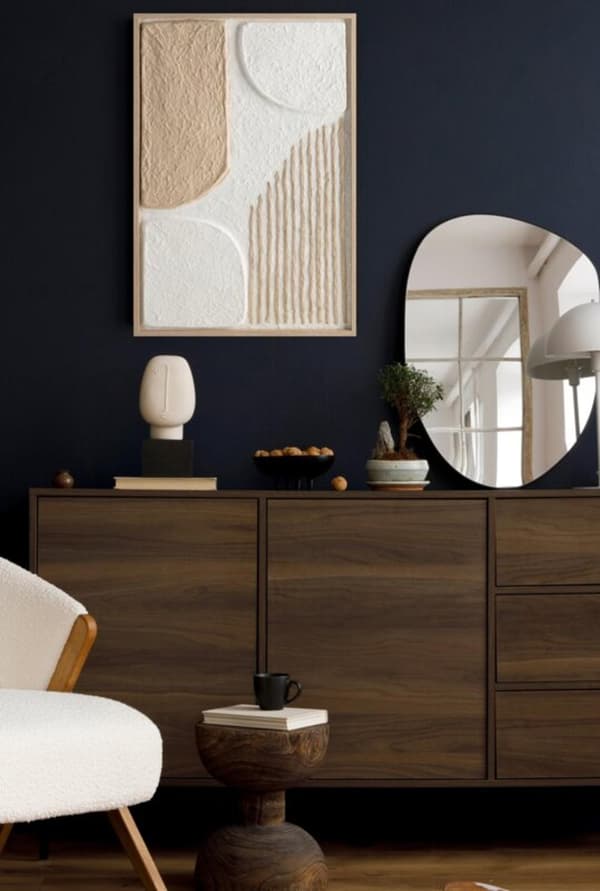 BILLEDE 601 40 X 60 CM HVID