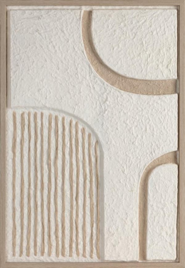 BILLEDE 601 40 X 60 CM HVID