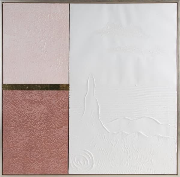 BILLEDE 645 80 X 80 CM HVID