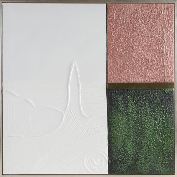 BILLEDE 645 80 X 80 CM HVID