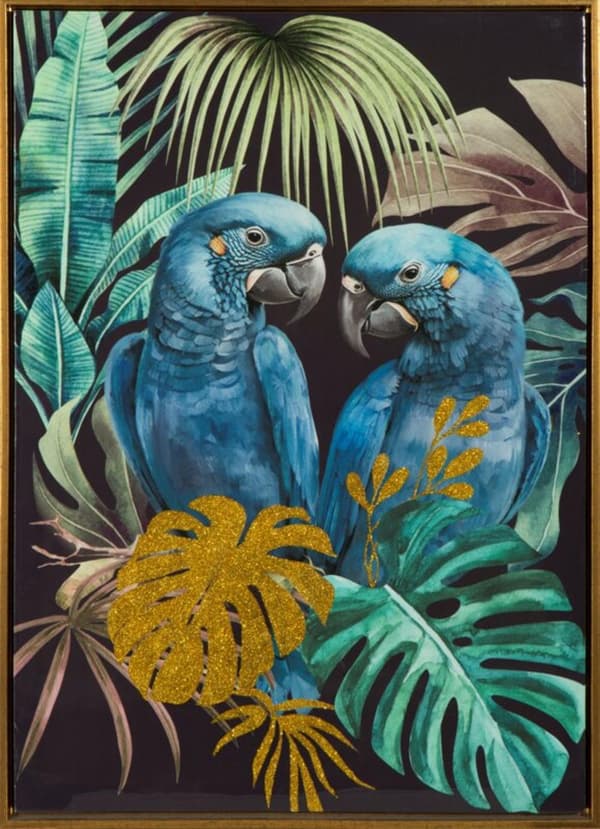 BILLEDE 606 50 X 70 CM SORT