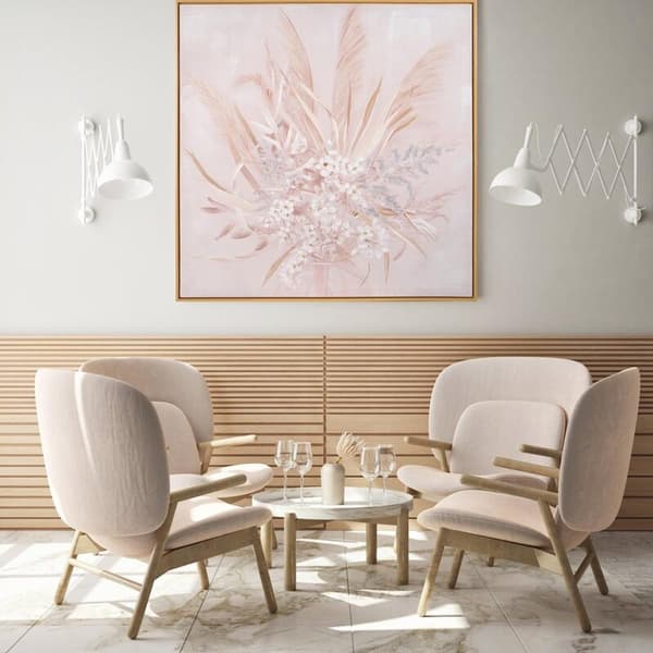 BILLEDE 624 80 X 80 CM BEIGE