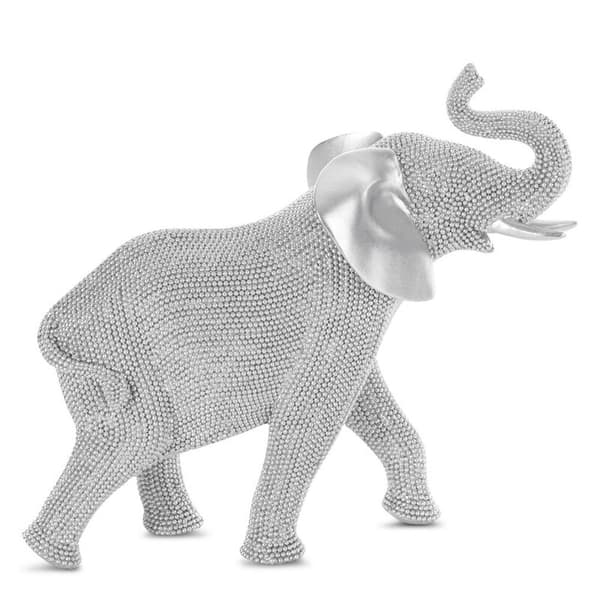 DEKORATIV FIGUR ELDO 30 X 13 X 26 CM SILVER