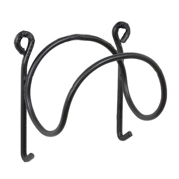 Rautapyyheteline - musta