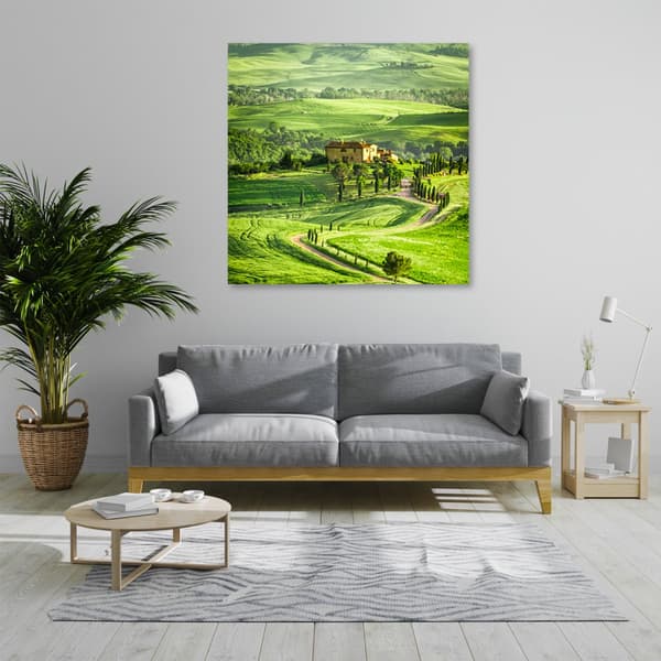 Kuva kankaalle, Maisemat - Vihreä - 40x40