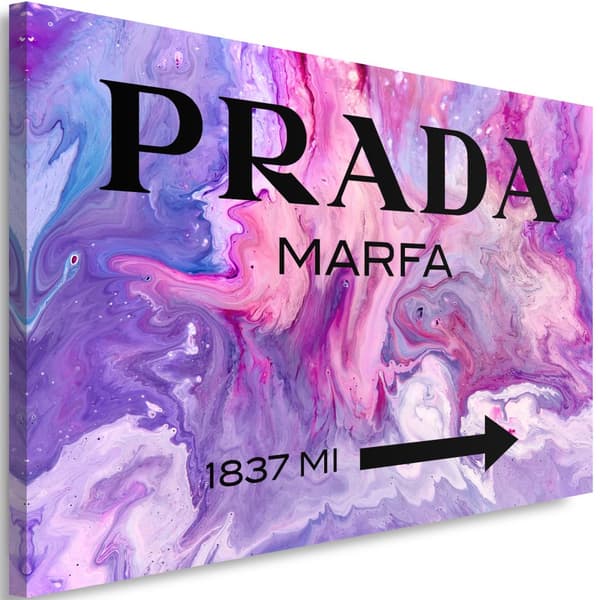 Billede, med inskriptioner Lilla - 120x80