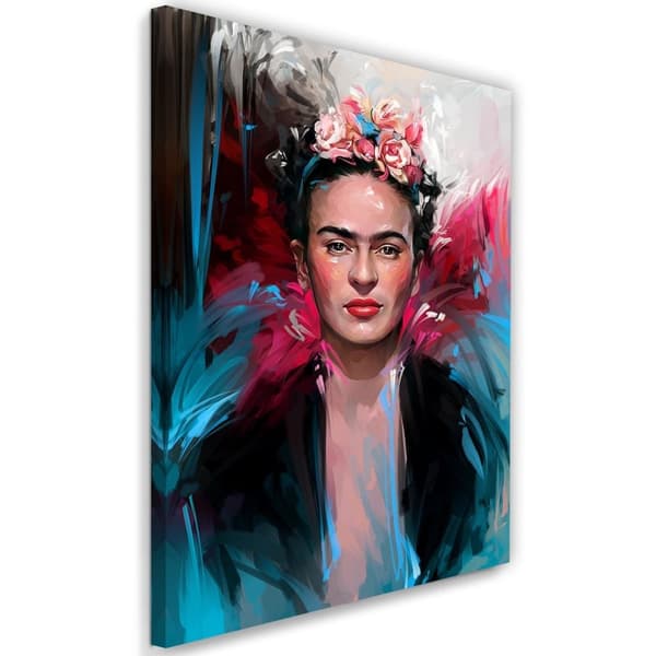 Maalaus kankaalle, Frida Kahlo - maalarin muotokuva - Dmitry Belov - 70x100